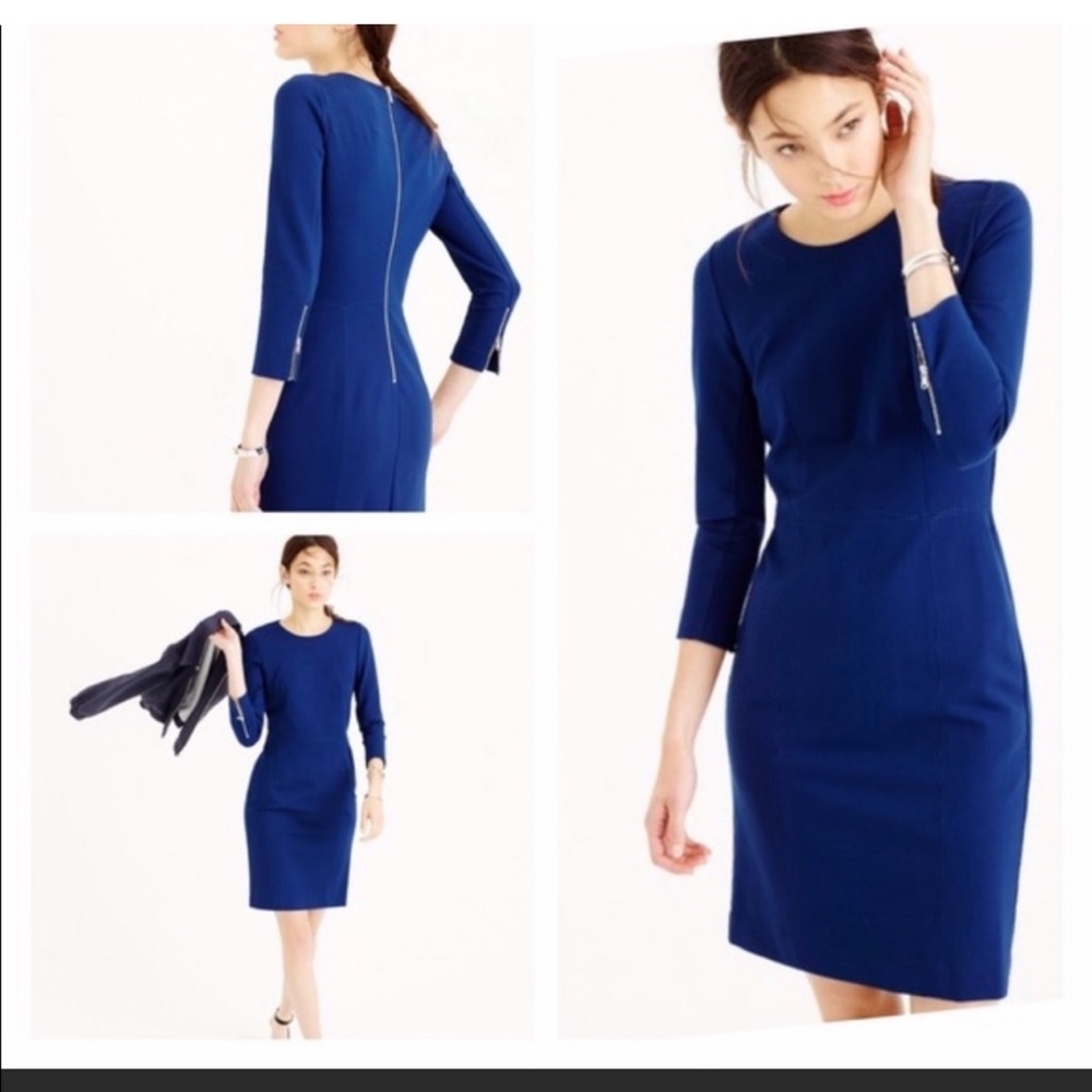 EUC JCrew Sheath Dress - Size 0 or 2